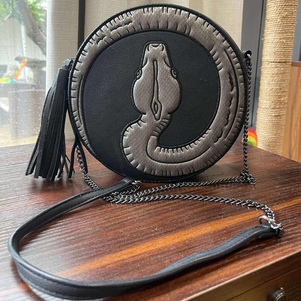 Harry Potter Horcrux Collection Nagini Round Crossbody Bag - BoxLunch Exclusive